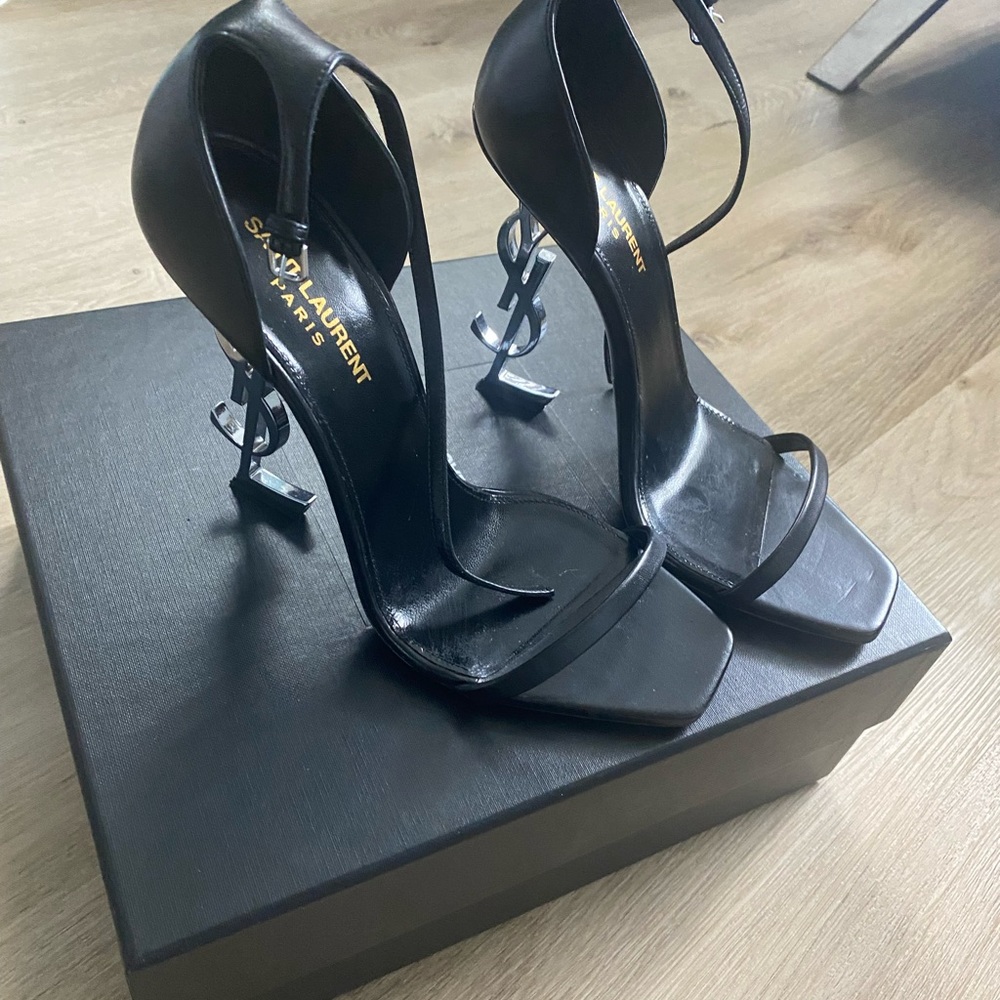 YSL Opyum Ankle Strap Sandal